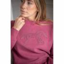 Sweat Bianca Framboise - PENELOPE COLLECTION