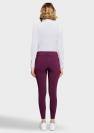 Pantalon Cassy Floral - Samshield - Taille haute, broderie Swarovski