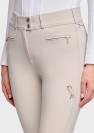Pantalon Cassy Floral - Samshield - Taille haute, broderie Swarovski