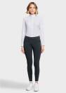 Pantalon Cassy Floral - Samshield - Taille haute, broderie Swarovski