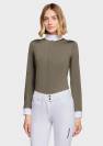 Polo de concours Aline Floral - Samshield - High stretch, anti-UV