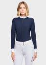 Polo de concours manches longues Olivia - Samshield - Tissu high-stretch