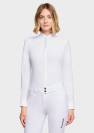 Polo de concours manches longues Olivia - Samshield - Tissu high-stretch