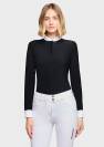 Polo de concours manches longues Olivia - Samshield - Tissu high-stretch
