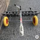 Herse de carri&egrave;re  niveleuse pour quad