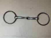 Mors snaffle simple brisure cuivre inutilisable T.125