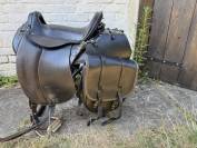 Selle de randonn&eacute;e cuir