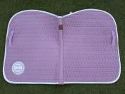 Tapis Harcour Vieux Rose / Lilas & Blanc Taille Cheval