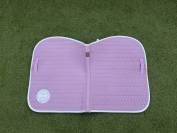 Tapis Harcour Vieux Rose / Lilas & Blanc Taille Cheval