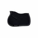 Tapis de selle coton avec passepoil CSO poney - Equestro - Coton respirant