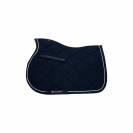 Tapis de selle coton avec passepoil CSO poney - Equestro - Coton respirant