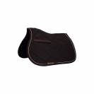 Tapis de selle coton avec passepoil CSO poney - Equestro - Coton respirant