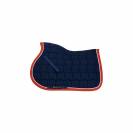 Tapis de selle tricolore poney CSO - Equestro - Coton doux