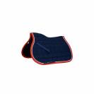 Tapis de selle tricolore poney CSO - Equestro - Coton doux