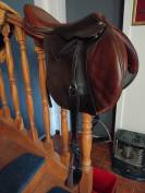 selle d'&eacute;quitation BUTET 17,5' avec son &eacute;quipement