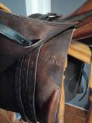 selle d'&eacute;quitation BUTET 17,5' avec son &eacute;quipement