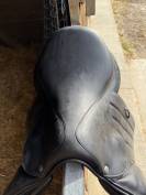 Selle Forestier S&eacute;oul Doubl&eacute;e Veau 17,5
