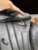 Selle Forestier S&eacute;oul Doubl&eacute;e Veau 17,5