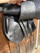 Selle Forestier S&eacute;oul Doubl&eacute;e Veau 17,5