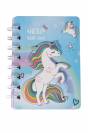 Carnet Licorne 3D - HKM - Reliure spirale, 60 pages