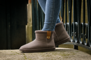 Boots fourr&eacute;es - PENELOPE COLLECTION - Caoutchouc imperm&eacute;able