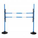 Set Saut d'Obstacle pour Hobby Horse - QHP - Hauteur r&eacute;glable jusqu'&agrave; 112 cm