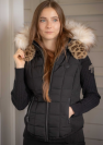 Bombers r&eacute;versible Leoroge sans manches - PENELOPE COLLECTION