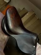 Selle Antar&egrave;s Confort obstacle / mixte Havane Т.17P Ann