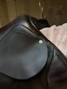 Selle Antar&egrave;s Confort obstacle / mixte Havane Т.17P Ann