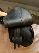 Selle Antar&egrave;s Confort obstacle / mixte Havane Т.17P Ann