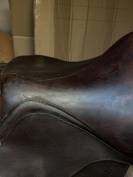 Selle Antar&egrave;s Confort obstacle / mixte Havane Т.17P Ann