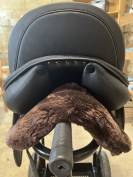 Selle dressage &Eacute;ric Thomas by Antares neuve T17 noire