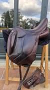 Magnifique selle de dressage Flex On 17,5 pouces Havan 
