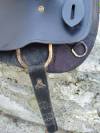 Selle western King Series &ndash; cuir noir &ndash; doublure laine 