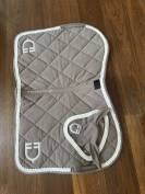 SOTTOSELLA EQUITAZIONE EQUESTRO BEIGE CON CUFFIETTA