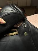 Selle Stubben Romanus mixte obstacle bi-color noir / fe