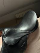 Selle Stubben Romanus mixte obstacle bi-color noir / fe