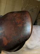 Selle Antar&egrave;s Confort obstacle / mixte Havane Т.17P Ann