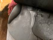 Selle 17,5 Buter plate noire