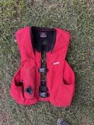 Gilet airbag Hit-Air rouge XS-M