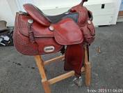 Selle Billy Cook de reining 16 pouces 1200 chf