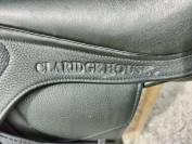 Selle Claridge House mixte de 2026. en cuir noir. Taille 17"5