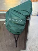 Selle de dressage noire Devoucoux 