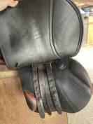 Sella mista Forestier Pompadour 17.5" - 1996