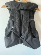 Gilet airbag &eacute;quitation SPARK M2 noir &ndash; Taille XS