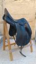 Selle de dressage Child&eacute;ric 17.5" noire