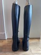 Bottes d&rsquo;&eacute;quitation en cuir Soubirac- Neuve, pointure 4