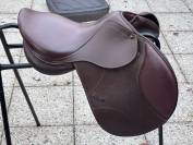 Selle mixte Time Rider (2025) &ndash; Cuir Havane 16.5&nbsp; 