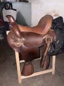 Selle cathare grand confort randonn&eacute;e Cheval Paradis 
