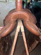 Selle cathare grand confort randonn&eacute;e Cheval Paradis 